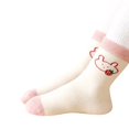 thumbnail image 4 of Kids 5 Pairs Cotton Socks For Boys And Girls Comfortable Socks Red 5-7 Years, 4 of 4