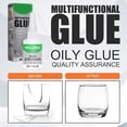 thumbnail image 2 of Powerful Universal Glue - Waterproof Heat Resistant Multi-Purpose Repair Adhesive for Plastic, Metal, Wood, DIY, 2 of 8
