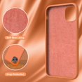 thumbnail image 5 of iPhone 11 Pro Max Case, Slim Liquid Silicone Case Compatible with iPhone 11 Pro Max 6.5 Inch, Full Body Microfiber Lining Protective Case (Orange), 5 of 12