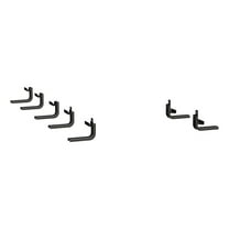 Luverne Truck Equipment L57-570744 6 in. Oval Steps, Black Anodized
