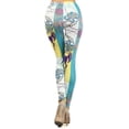 thumbnail image 3 of Lady's Printed Leggings - Braided Tassel Printed Leggings, 3 of 4