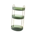 thumbnail image 4 of EHJRE Makeup Brush Holder Spice Rack Portable 3 Tier Rotating Skincare Organizer Fruit green, 4 of 7