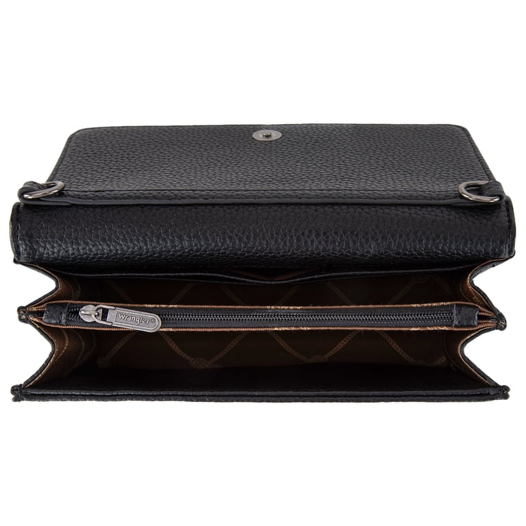 Montana West Wrangler Crossbody Wallet, Vegan Leather photo 4
