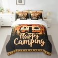 thumbnail image 2 of Erosebridal Campsite Camp Car Bedding Queen Size,Camping Theme Comforter Sets with Sheets,Jungle Botanical Pine Bedding Sets Queen Size,Super Cozy Room Decoration Reversible,7pcs, 2 of 7
