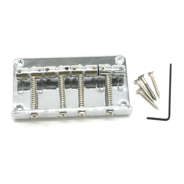 Puente para Bajo de Cuerdas Pb4, Monturas Fijas para Bajo EléCtrico, o Precision Bass