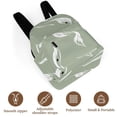thumbnail image 6 of Sage Green Floral Pattern Small Backpack Cute Mini Backpacks For Woman Lightweight Daypacks, 6 of 8