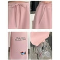 thumbnail image 4 of Kiijoy Tween Girls Loose Sweatpants Cartoon Dog Print Straight Sporty Pants, Sizes 12-13, 4 of 5