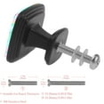 thumbnail image 3 of 4 Pcs Square Cabinet Handle Cupboard Knob Drawer Pulls Handle Comic Coffee Cup Donut Drawer Knobs with Screws Furniture Decoration, 3 of 7