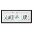 thumbnail image 5 of Stupell Industries Welcome to Beach House Sign Blue Palm Trees, 30 x 13,Design by Natalie Carpentieri, 5 of 5