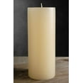 thumbnail image 2 of 4X10 Ivory Candle Unscented 4in. Wide x  10in. Tall Unscented Ivory Pillar Candle Cotton Wick 100 Hours., 2 of 3