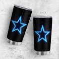 thumbnail image 1 of Taza de café Tumbler Oasisdream de 600 ml con estampado de estrellas, 1 of 6