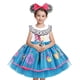 thumbnail image 2 of Disney Encanto disfraz princesa vestido encanto para niñas Cosplay Isabela carnaval fiesta de cumpleaños Navidad Niñas Ropa diadema 110 Gao Jinjia LED, 2 of 2