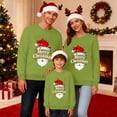 thumbnail image 4 of Rotm Christmas Shirts for Women Matching Family Christmas Sweatshirts Xmas Ugly Funny Pullover Tops Long Sleeve Holiday Shirts for Mom Dad Clothes Green,L, 4 of 6