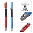 thumbnail image 1 of SEWCHICS Stylet pour Écran Tactile Stylet Haute Capacité avec Pointe Remplaçable Alliage d'Aluminium Rouge et Laiton pour Usage Quotidien 6 3mm, 1 of 8