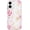 FL-Pastel Pink Rose, variant on Case for iPhone 16 Case with Matte Queen of Flower Floral Design, Cute Clear Phone Cover for Women Girls, [10FT MIL-Grade Drop Protection] [Non Yellowing] Black Slim Bumper