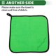 thumbnail image 5 of Toalla de Microfibra Absorbente Unique Bargains 30cmx30cm Forma Cuadrada Paño de Doble Cara para Secado Rápido de Autos Verde, 5 of 6