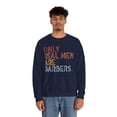 thumbnail image 4 of Barber Sweatshirt Gifts Crew Neck Shirt Long Sleeve Unisex, 4 of 5