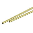 thumbnail image 6 of Uxcell 2.5mm OD 0.25mm Wall Thickness 300mm Length Brass Tube 2 Pack, 6 of 6