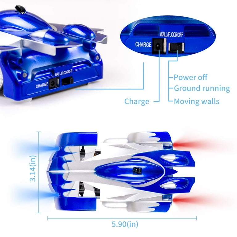 Gravity Defying RC Car Remote Control Anti Gravity Car Racing Toys Kids Gifts New