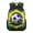 Brazil Soccer Green Yellow, variant on Pink Floral Dachshund Donut Backpack for Boys Girls 17 Inch School Bag Lightweight Bookbag Kindergarten Elementary Middle School Backpacks Kids Rucksack Daypack