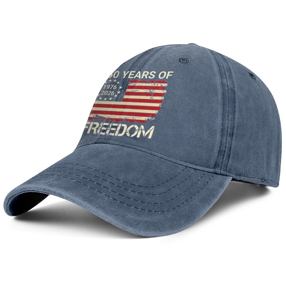 4th of July Hat - Patriotic USA 250th Anniversary Trucker Hat, 1776–2026 250 Year of America Cap Men Women
