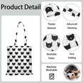 thumbnail image 3 of Cat Lover Gift Tote – Adorable Cat-Themed Print Canvas Bag, 3 of 6