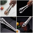 thumbnail image 3 of unbranded Pinzas Para Cocina De Acero Inoxidable Para Asar Y Servir Con Compacto Plateado, 3 of 8