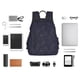 thumbnail image 4 of Balery Navy Dark Blue Mochila ligera para hombre y mujer: duradera e impermeable, ideal para la escuela, el trabajo, viajes y uso diario., 4 of 7