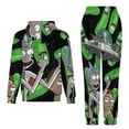 thumbnail image 2 of Rick And Morty Unisex Adult Sweatsuits Hoodie & Sweatpants Long Sleeve Hooded Sweatshirt Matching Joggers Tracksuit Sets M, 2 of 9