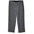 thumbnail image 3 of Calvin Klein Boys Flat-Front Bi-Stretch Dress Pant, Straight Leg Fit & Hemmed Bottom, Belt Loops & Functional Front Pockets, Grey Heather, 7, 3 of 4