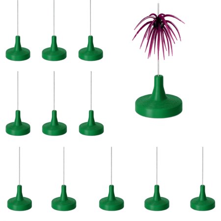 Anti-Deformation Soft Urchin Lure Storage Pegs 12 Pack Adhesive Vertical Suspension Soft Bait Holder Organizer Tackle Box Insert for Shrimp Worm Spiny Fishing Baits