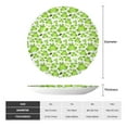 thumbnail image 2 of Balery Cute Frogs Print Bone China Decorative Plate Ceramic Dinner Plates Art Crafts with Display Stand-10in, 2 of 6
