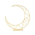 thumbnail image 3 of veasfak Wedding Backdrop Stand Stable Flower Arch Frame for Ceremony Birthday Events Gold, 3 of 9