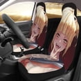 thumbnail image 3 of My Hero Academia Himiko Toga Car Seat Covers Accessories Vehicle Front Seat Protective Mat Cover 2pcs Universal Fit For SUV Sedan Van Trucks, 3 of 8