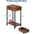 thumbnail image 3 of Mobile Host Stand Has Four 360 Degree Swivel Swivel Wheels with Socket Main Stand, 3 of 3