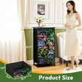 thumbnail image 2 of 4 Drawer Vertical Storage Dresser Succulent Plants with Wood Top Fabric Pull Drawers, 2 of 8