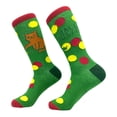 thumbnail image 2 of Men's Ball Buster Socks Funny Naughty Mischievous Cat Footwear, 2 of 9