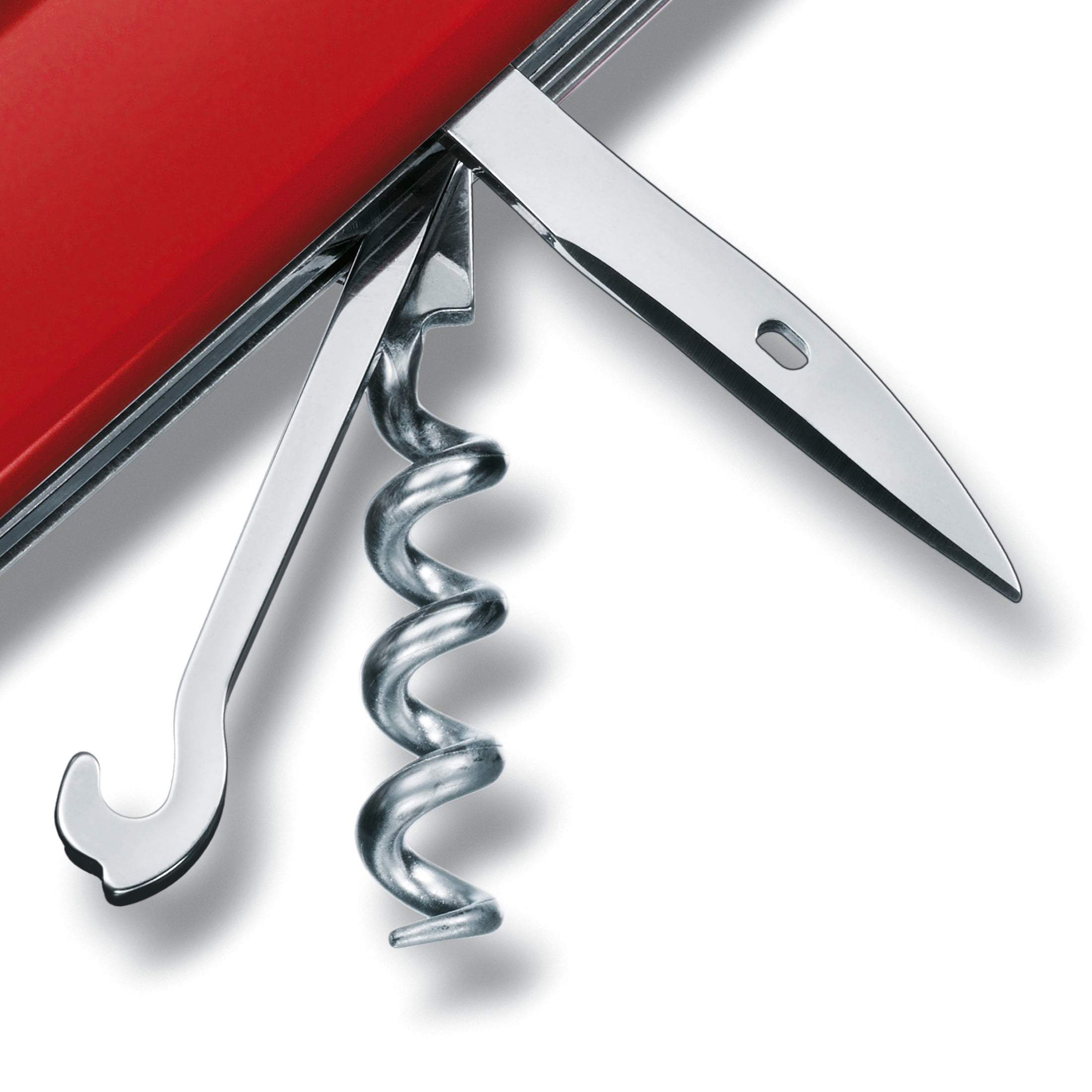 Victorinox Explorer 16 Function Swiss Army Knife with Blade, Bottle Opener and Magnifying Glass-Red