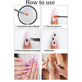 thumbnail image 3 of Ongles en Cristal Diamant Strass Pierre Précieuse Perle, 3 of 5
