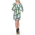 thumbnail image 2 of Women's 3/4 Sleeve Geometric Print Dress, 2 of 3