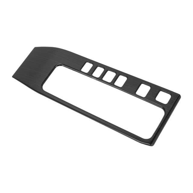 Cubierta del panel de cambio de control central Unique Bargains para Nissan Sentra 2020-2025, etiqueta de panel antiarañazos de control de cambio negro, recubrimiento de media bolsa