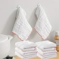 thumbnail image 5 of Fufafayo under $5 6Pcs Super Absorbent Kitchen Towels, Thick Muslin Cotton Dish Towels for Home Kitchen Drying, Cleaning, Oil-Resistant Soft, 5 of 8