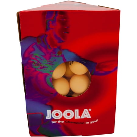 JOOLA Magic 2-Star Training Table Tennis Balls, Orange,