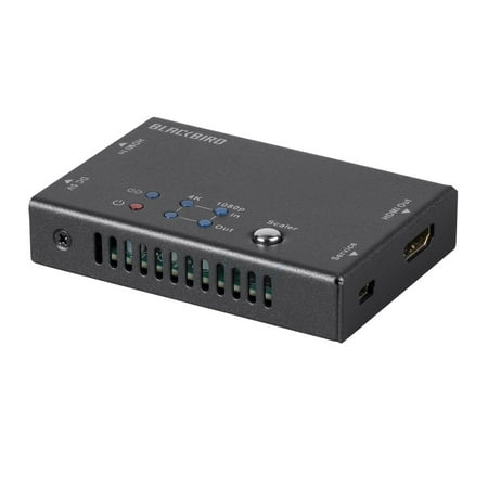 Monoprice Blackbird 4K 18Gbps Scaler, Repeater and Up/Down Converter - Black With HDCP 2.2, HDMI 2.0, & 4K @ 60Hz Support
