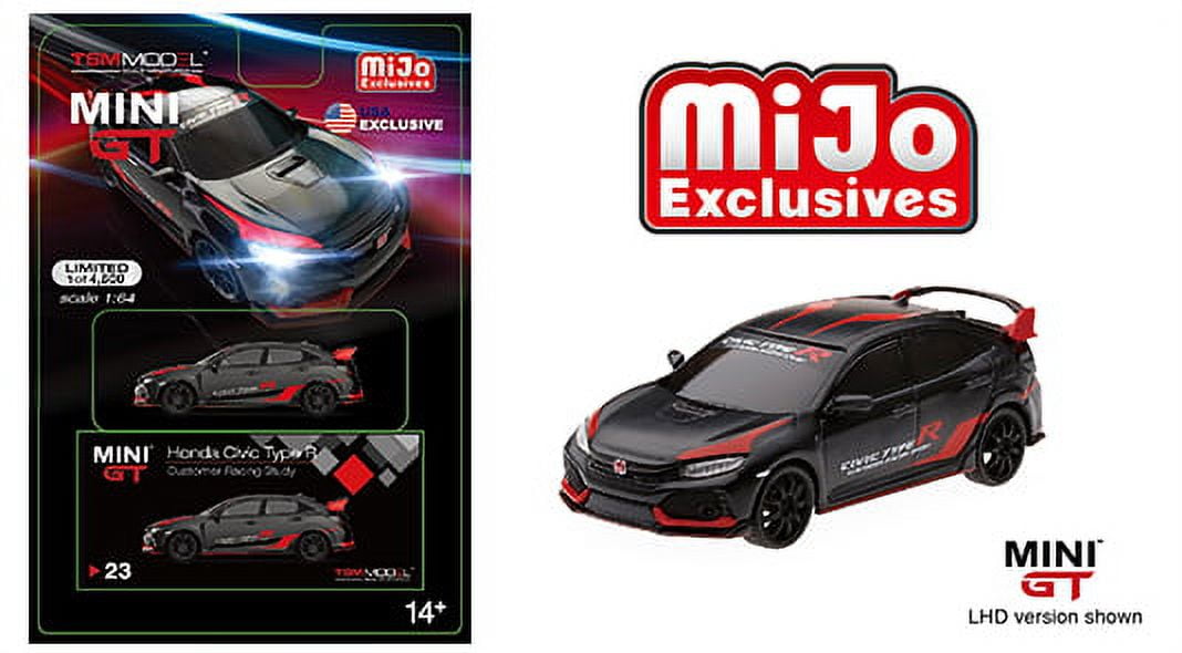 Mini GT 2017 Honda Civic Type R (FK8)(Red) Time Attack