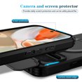thumbnail image 6 of Case for Google Pixel 9 Pro XL 6.8" with Invisible Fold Holder Stand, MagSafe Magnetic Wireless Charging,Sliding camera casing,Shockproof Dropproof Tough Rugged Protective Case Cover,Black, 6 of 10