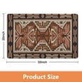 thumbnail image 5 of 20x32 inch Boho Bathroom Rugs: Non-Slip Aztec Bath Mat with Unique Western Geometric Patterns - Luxury Soft Absorbent Carpet for Modern Farmhouse Decor, 5 of 5