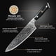 thumbnail image 5 of Juego de Cuchillos de Cocina Damasco Japonés VG-10 Cuchillo de Chef Afilado Mango Ergonómico con Estuche de Regalo, 5 of 6
