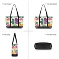 thumbnail image 6 of FORMRS Laptop Tote Bag for Women with 15.6" Computer Compartments Handbag, Purple Clover Pattern, 6 of 7