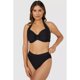 thumbnail image 3 of Gorgeous - Top de Bikini Brillo para Mujer (Negro), 3 of 3